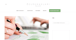 Desktop Screenshot of ozlukhaklari.com