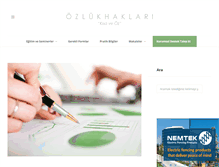 Tablet Screenshot of ozlukhaklari.com